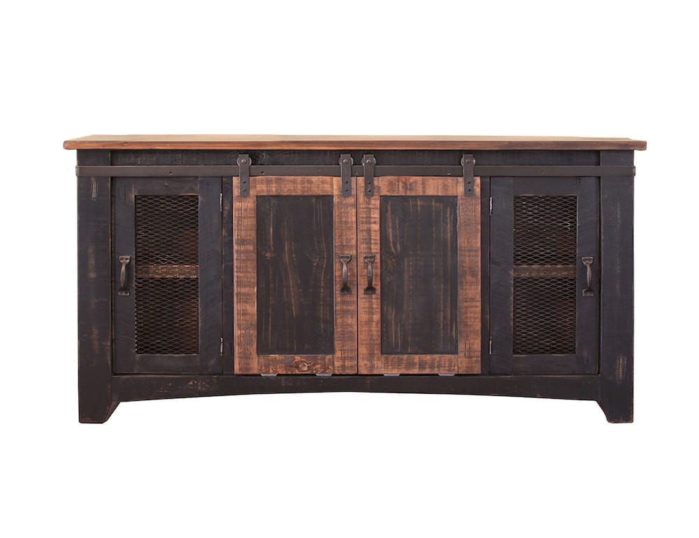 IFD - Pueblo Black Wall-Unit - IFD370WALL view 3