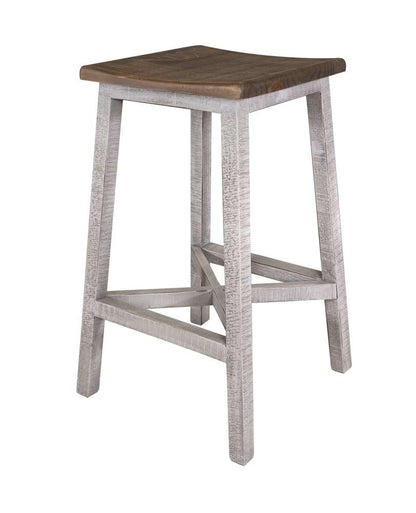 IFD - Pueblo Gray 30in Stool (Set of 2) - IFD3401STL30 veiw 1