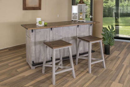 IFD - Pueblo Gray 30in Stool (Set of 2) - IFD3401STL30 veiw 4