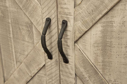 IFD - Pueblo Gray 4 Doors, 80in TV Stand - IFD3401STN80 veiw 3