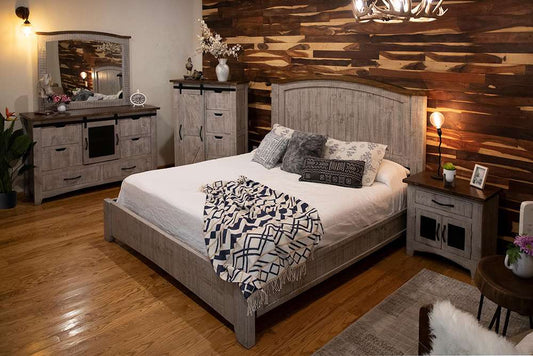 IFD - Pueblo Gray - Pueblo Gray California King Bed - IFD3401BED-CK veiw 2