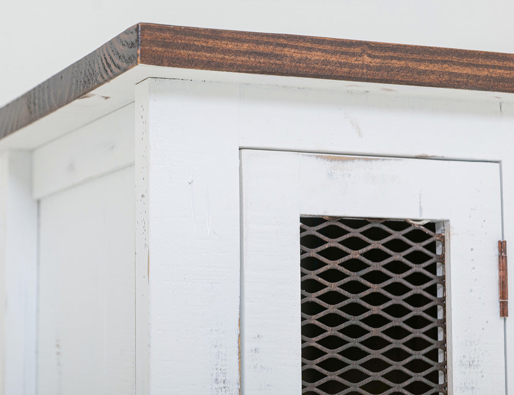 IFD - Pueblo White 1 Mesh Door - IFD360CST-W view 6