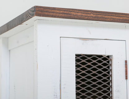 IFD - Pueblo White 1 Mesh Door - IFD360CST-W view 6