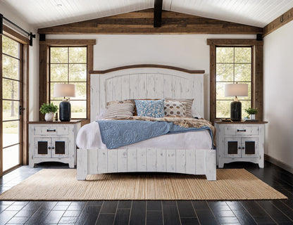 IFD - Pueblo White Eastern King Bed - IFD360BED-EK view 2