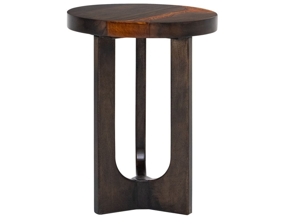 IFD - Raramuri - Chairside Table in Black - IFD4853CST view 1