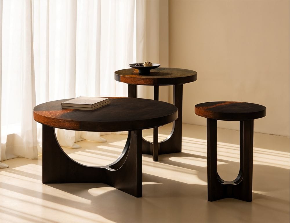 IFD - Raramuri - Cocktail Table in Black - IFD4853CKT view 4