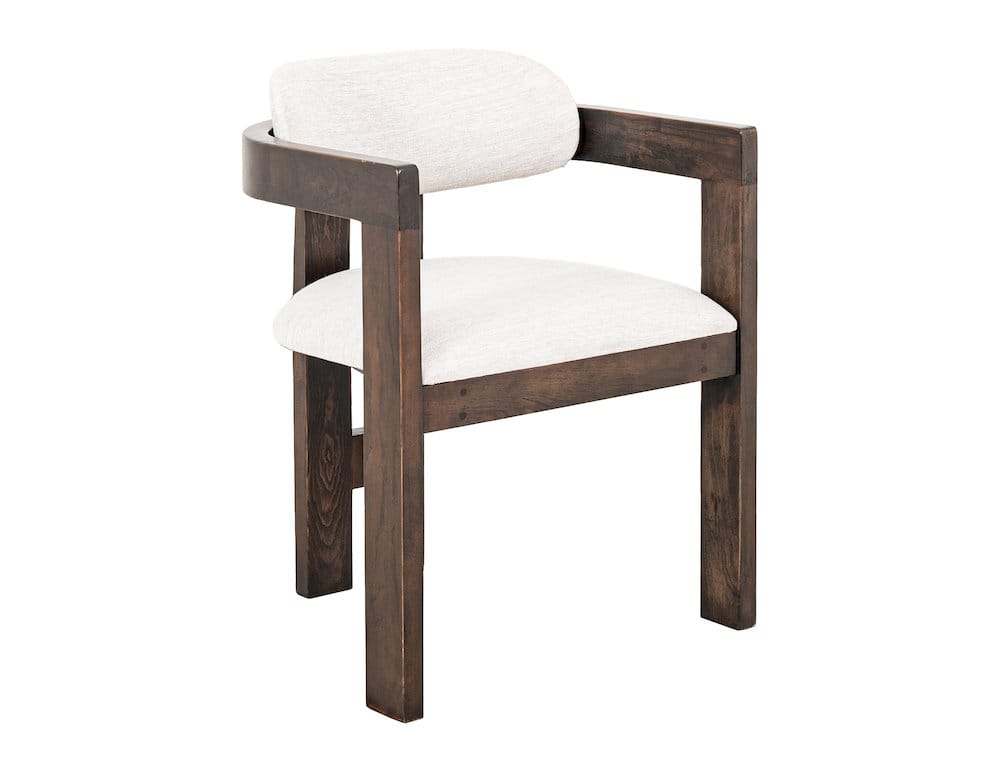 IFD  - Raramuri  - Upholstered Chair  - White  - IFD4852CHUIV view 2