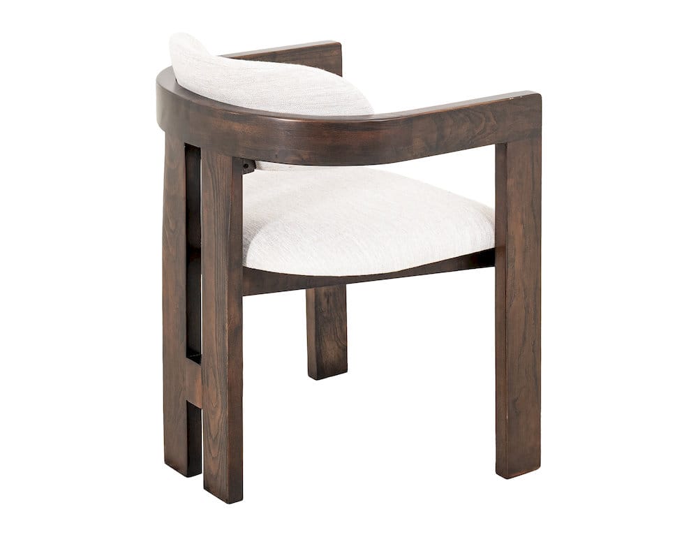 IFD  - Raramuri  - Upholstered Chair  - White  - IFD4852CHUIV view 4