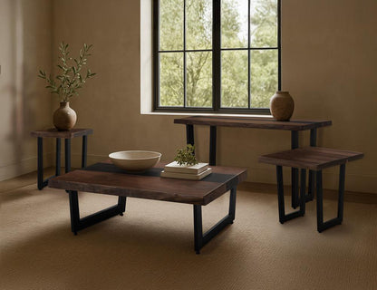 IFD - Riverwood - Cocktail Table DeLux in Almond and barrel brown - IFD8841CKTDL veiw 7