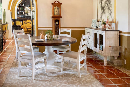 IFD - Rock Valley Round Dining Table - IFD1921DINTBLRD view 5