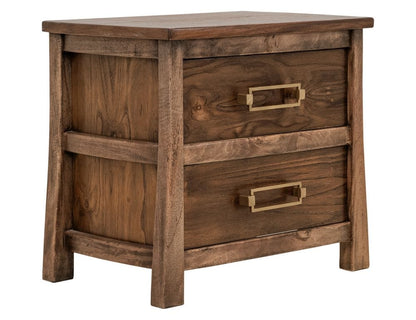 IFD - Roots - 2 Drawer Nightstand in Brown - IFD6731NTS view 1