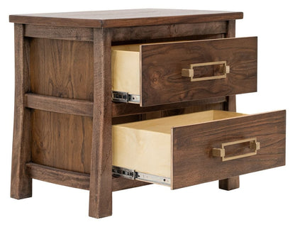 IFD - Roots - 2 Drawer Nightstand in Brown - IFD6731NTS view 3