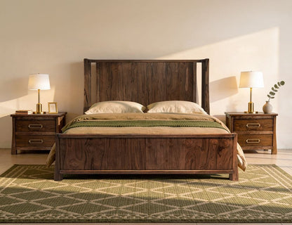 IFD - Roots - 2 Drawer Nightstand in Brown - IFD6731NTS view 4