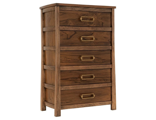 IFD - Roots - 5 Drawer Chest in Brown - IFD6731CHT view 1
