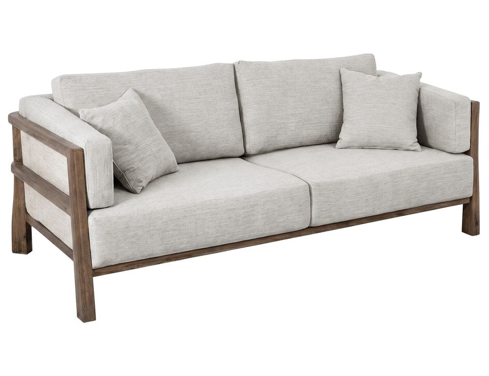 IFD - Roots - Wooden Frame, Upholstered Sofa in Oyster - IUP673-SOF-131 view 1