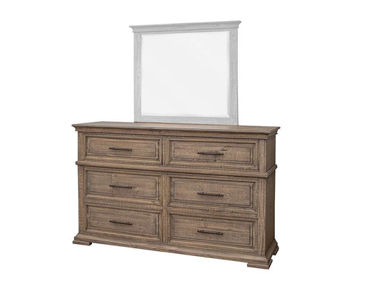 IFD - Royal - 6 Drawer Dresser - IFD3771DSR veiw 1