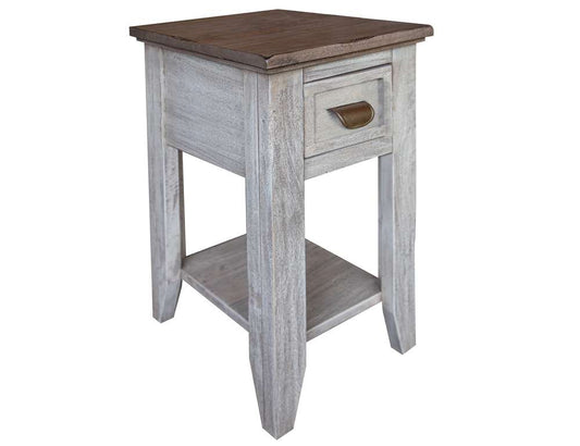 IFD - Sahara 1 Drawer w/ Shelf, Chair Side Table - IFD2951CST veiw 1