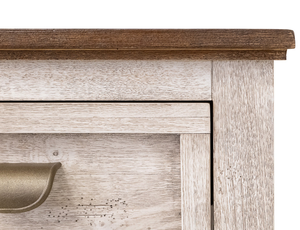 IFD - Sahara 3 Drawer, 4 Doors Console, White Finish - IFD2951CNSWT view 7