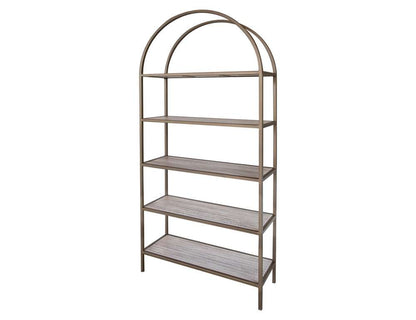 IFD - Sahara 5 Shelves, Bookcase - IFD2951BKS veiw 1