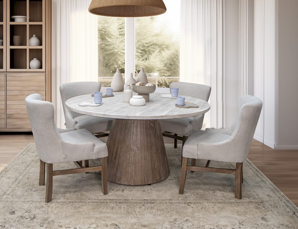 IFD - Sahara Round Dining Table - IFD2951DINTBLRD view 5