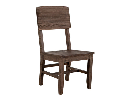 IFD - Sahara Wood Seat Chair (Set of 2) - IFD2951CHR view 1