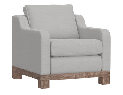 IFD  - Samba  - Wooden Frame & Base, Armchair  - Beige  - IUP298-ACH-131 view 1