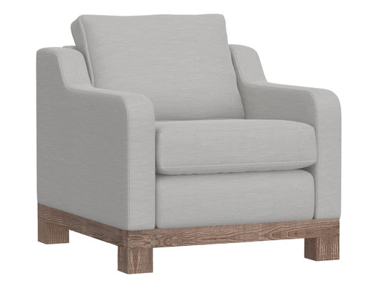IFD  - Samba  - Wooden Frame & Base, Armchair  - Beige  - IUP298-ACH-131 view 1