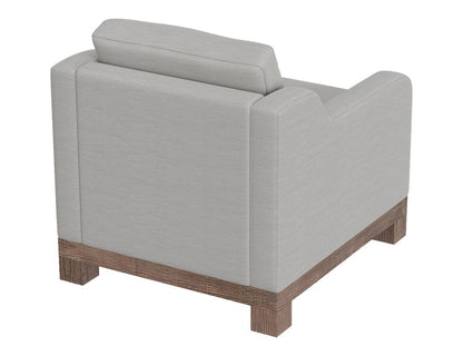 IFD  - Samba  - Wooden Frame & Base, Armchair  - Beige  - IUP298-ACH-131 view 3
