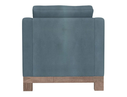 IFD  - Samba  - Wooden Frame & Base, Armchair  - Blue  - IUP298-ACH-233 view 3