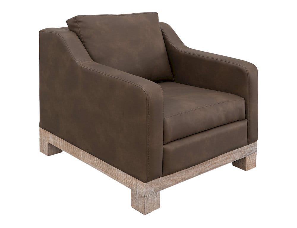 IFD  - Samba  - Wooden Frame & Base, Armchair  - Brown  - IUP298-ACH-231 view 1