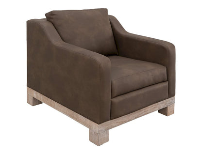 IFD  - Samba  - Wooden Frame & Base, Armchair  - Brown  - IUP298-ACH-231 view 1