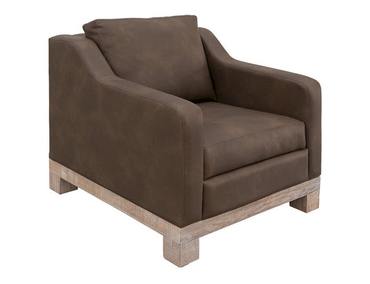 IFD  - Samba  - Wooden Frame & Base, Armchair  - Brown  - IUP298-ACH-231 view 1