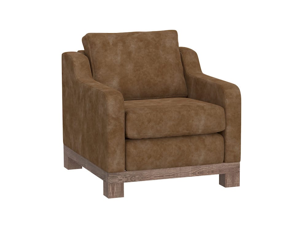 IFD  - Samba  - Wooden Frame & Base, Armchair  - Cognac  - IUP298-ACH-202 view 1