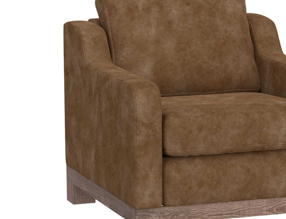 IFD  - Samba  - Wooden Frame & Base, Armchair  - Cognac  - IUP298-ACH-202 view 5
