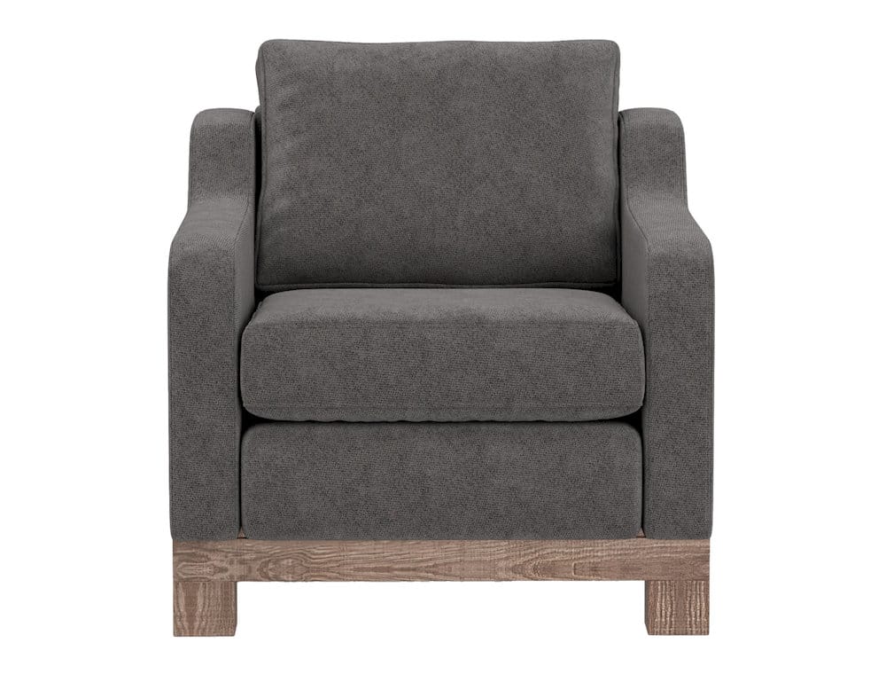 IFD  - Samba  - Wooden Frame & Base, Armchair  - Gray  - IUP298-ACH-121 view 2