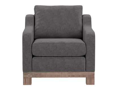 IFD  - Samba  - Wooden Frame & Base, Armchair  - Gray  - IUP298-ACH-121 view 2