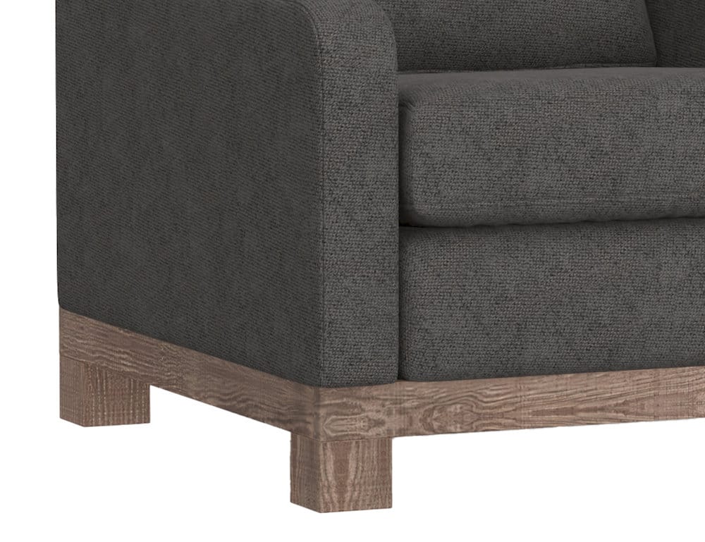 IFD  - Samba  - Wooden Frame & Base, Armchair  - Gray  - IUP298-ACH-121 view 5
