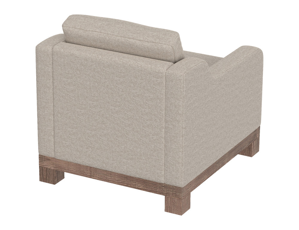 IFD - Samba - Wooden Frame & Base, Armchair - IUP298-ACH-161 view 3