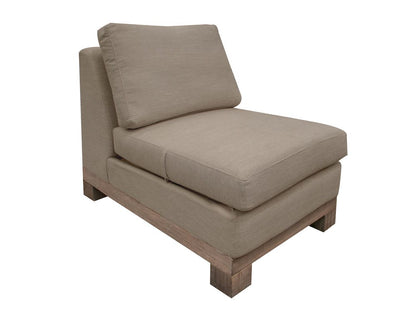 IFD  - Samba  - Wooden Frame & Base, Armless Chair  - Brown  - IUP298-ALC-152 view 1