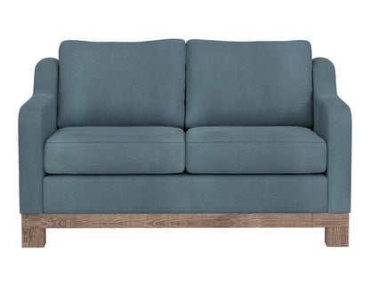 IFD  - Samba  - Wooden Frame & Base, Loveseat  - Blue  - IUP298-LOV-233 view 2