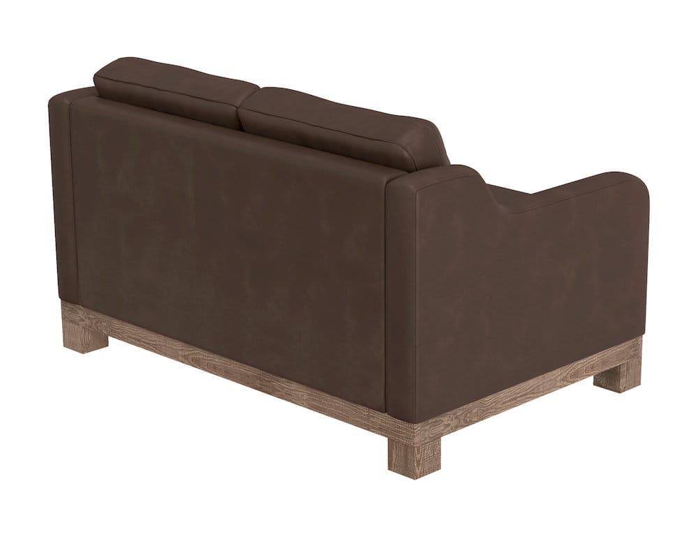 IFD  - Samba  - Wooden Frame & Base, Loveseat  - Brown  - IUP298-LOV-231 view 3
