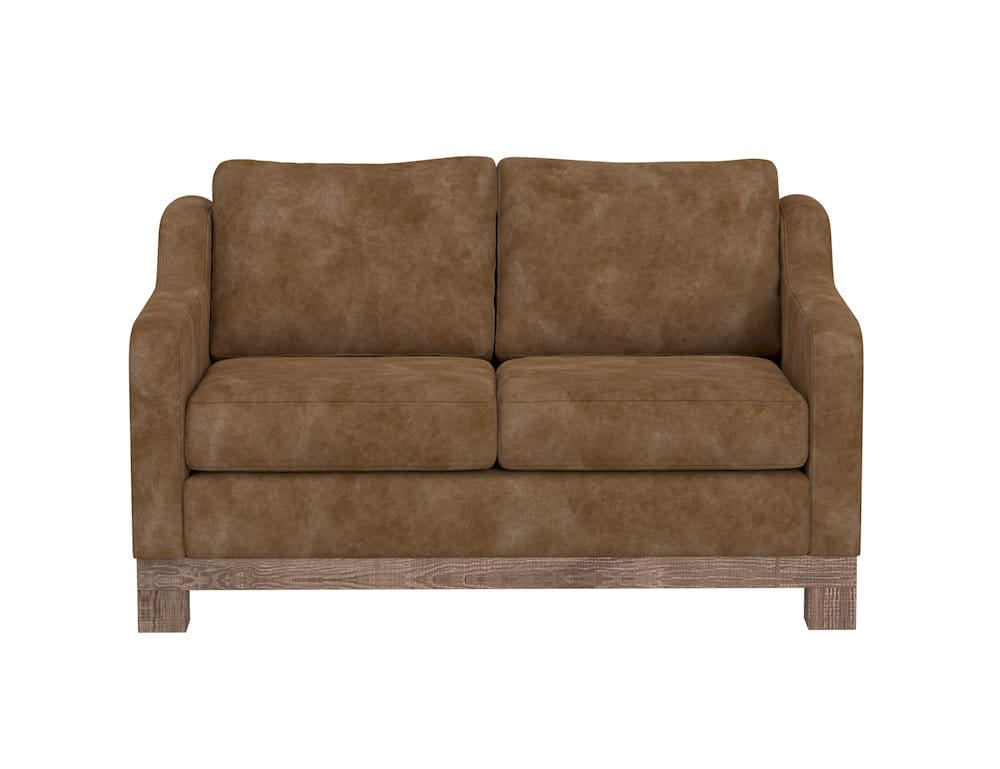 IFD  - Samba  - Wooden Frame & Base, Loveseat  - Cognac  - IUP298-LOV-202 view 2
