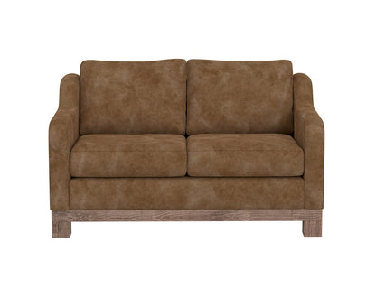 IFD  - Samba  - Wooden Frame & Base, Loveseat  - Cognac  - IUP298-LOV-202 view 2