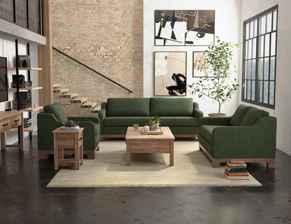IFD - Samba - Wooden Frame & Base, Loveseat - IUP298-LOV-111 view 4