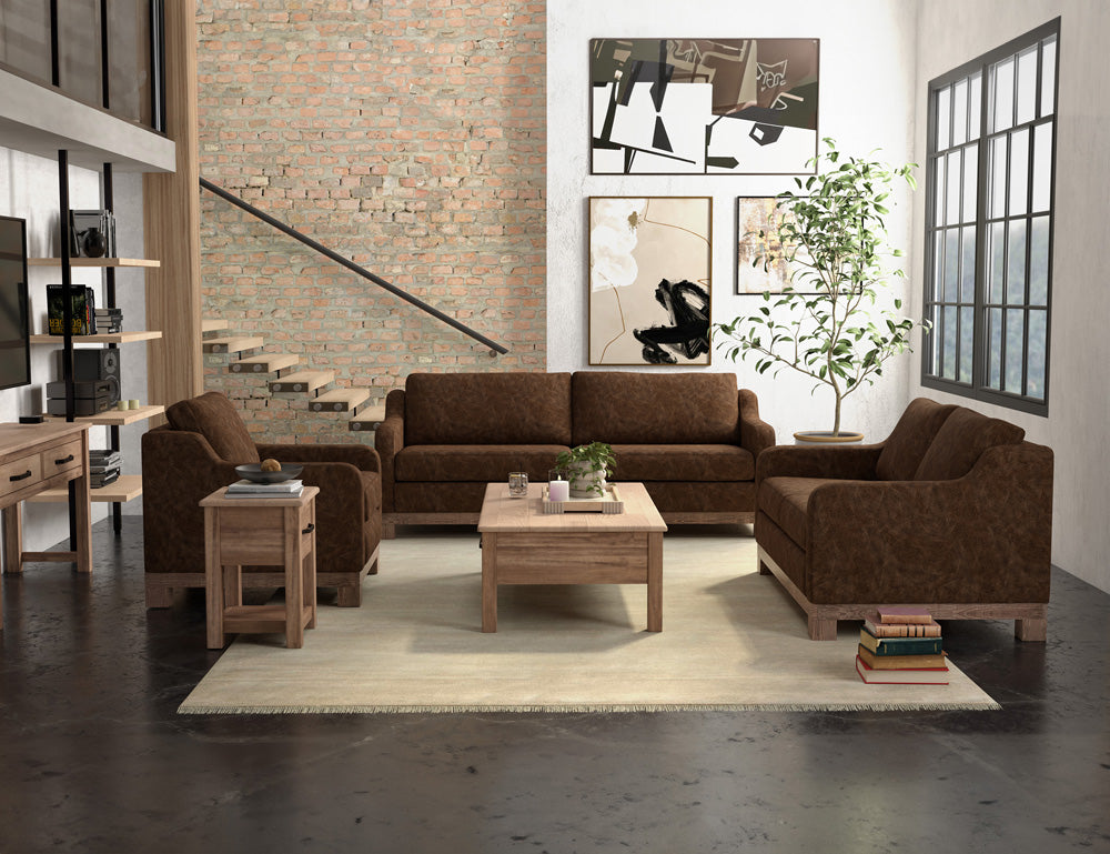 IFD - Samba - Wooden Frame & Base, Loveseat - IUP298-LOV-212 view 4