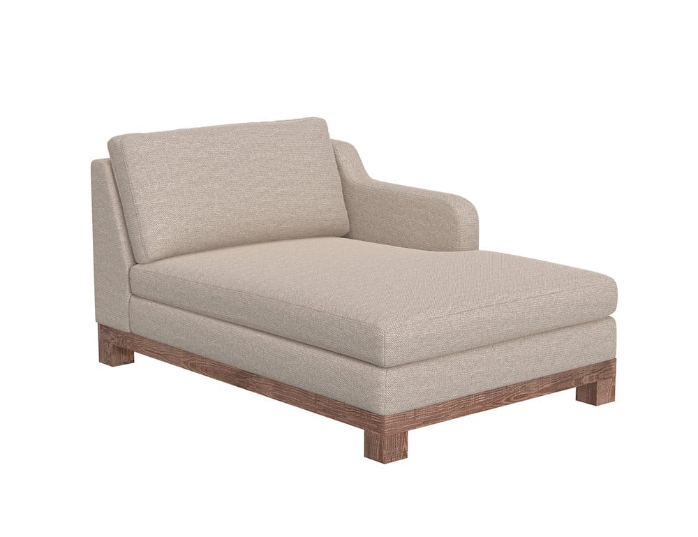 IFD  - Samba  - Wooden Frame & Base, Sectional  - Beige  - IUP298-CSE-RT-161 view 1