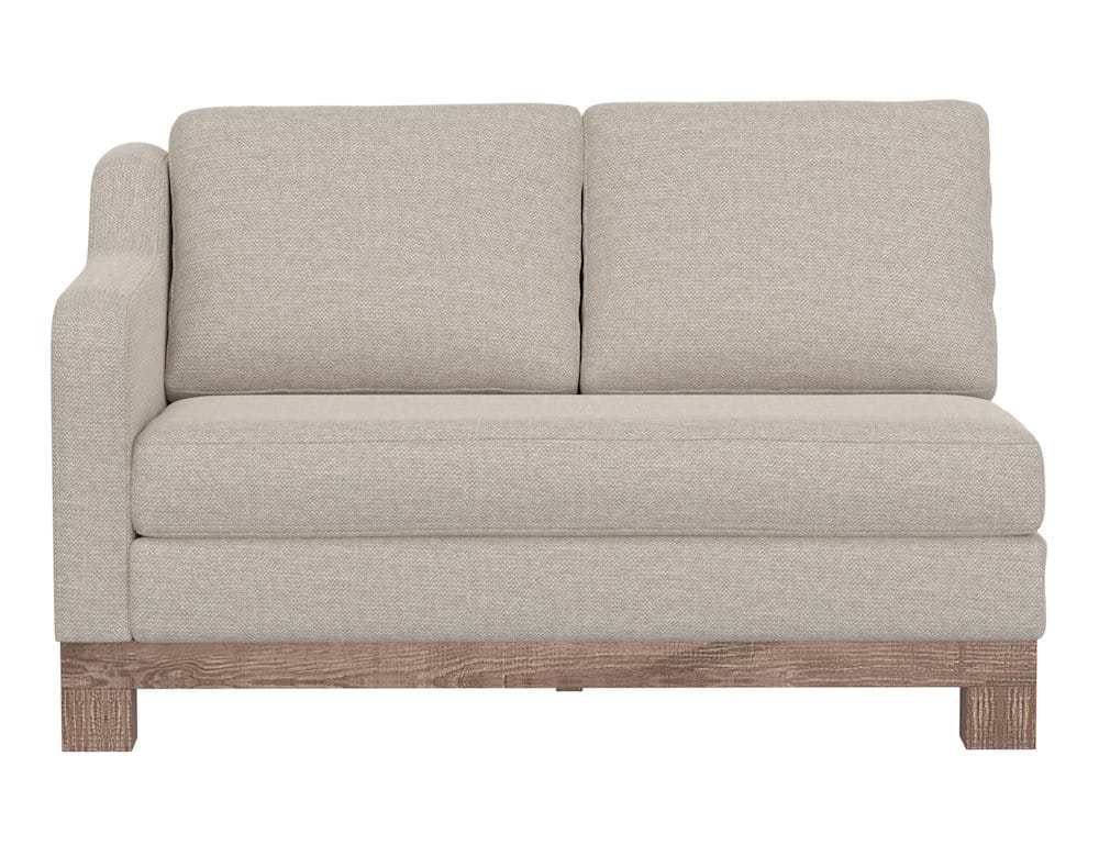 IFD  - Samba  - Wooden Frame & Base, Sectional  - Beige  - IUP298-LOV-LF-161 view 2