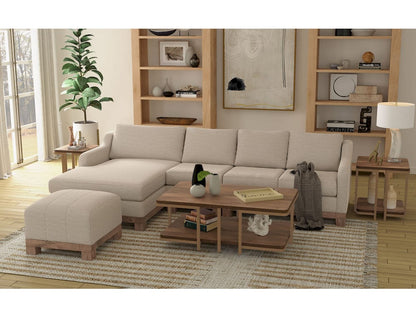 IFD  - Samba  - Wooden Frame & Base, Sectional  - Beige  - IUP298-LOV-LF-161 view 4