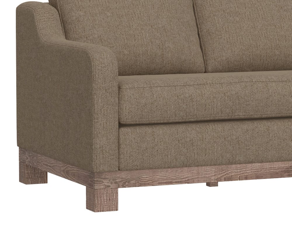 IFD  - Samba  - Wooden Frame & Base, Sectional  - Brown  - IUP298-LOV-LF-152 view 5