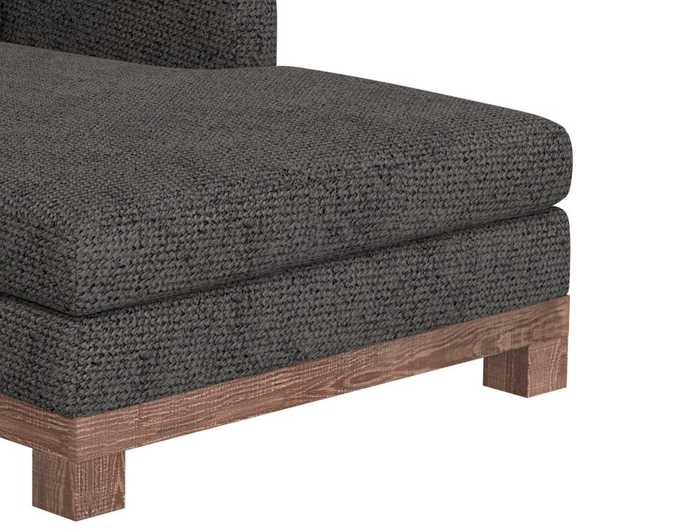 IFD  - Samba  - Wooden Frame & Base, Sectional  - Gray  - IUP298-CSE-RT-121 view 4